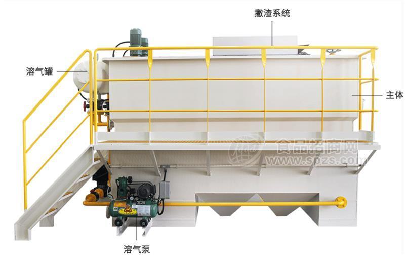 電絮凝氣浮機污水處理設備構(gòu)造及適應范圍