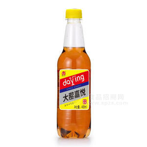 大?家悅嘉賓味汽水飲料瓶裝招商468ml