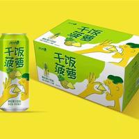 优洋干饭菠萝果粒果汁490毫升×15罐干饭果汁