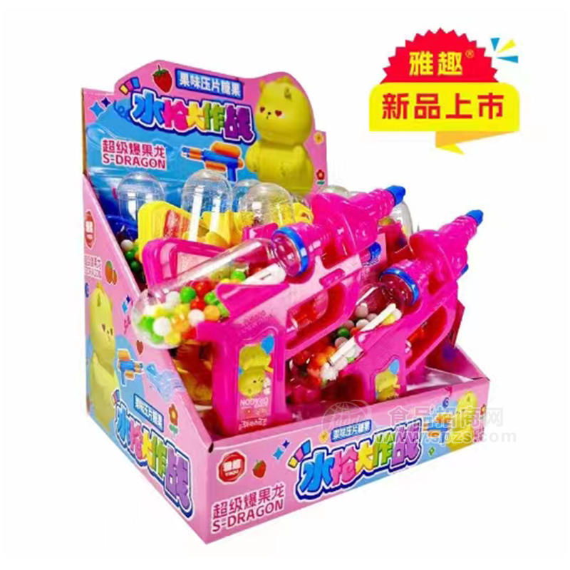 雅趣超级爆果龙儿童糖玩招商