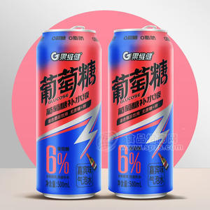 果維健葡萄糖補(bǔ)水液嘉賓味氣泡水500ml