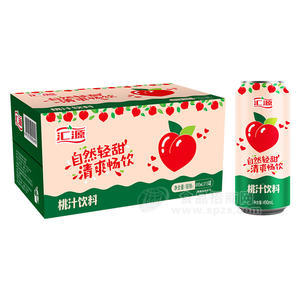 汇源乐享系列桃汁饮料490ml