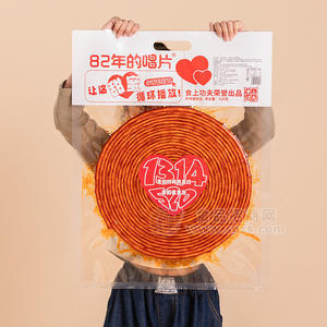 食上功夫82年的唱片辣条休闲零食袋装招商520g