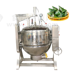 全自动嘉兴肉粽高压蒸煮锅 糯米粽子蒸煮高压锅