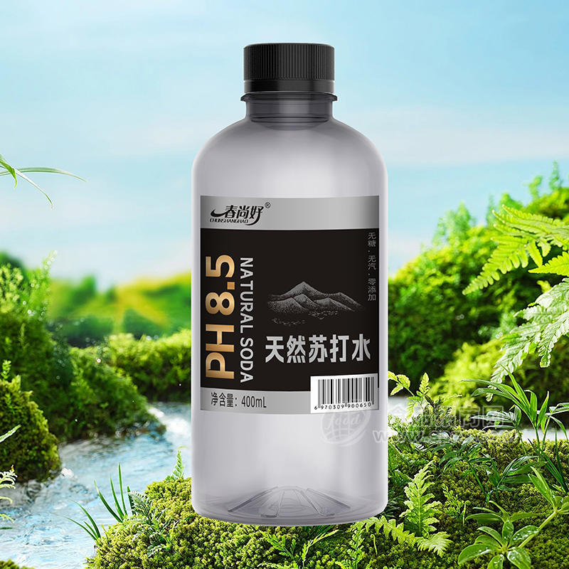春尚好天然苏打水400ml