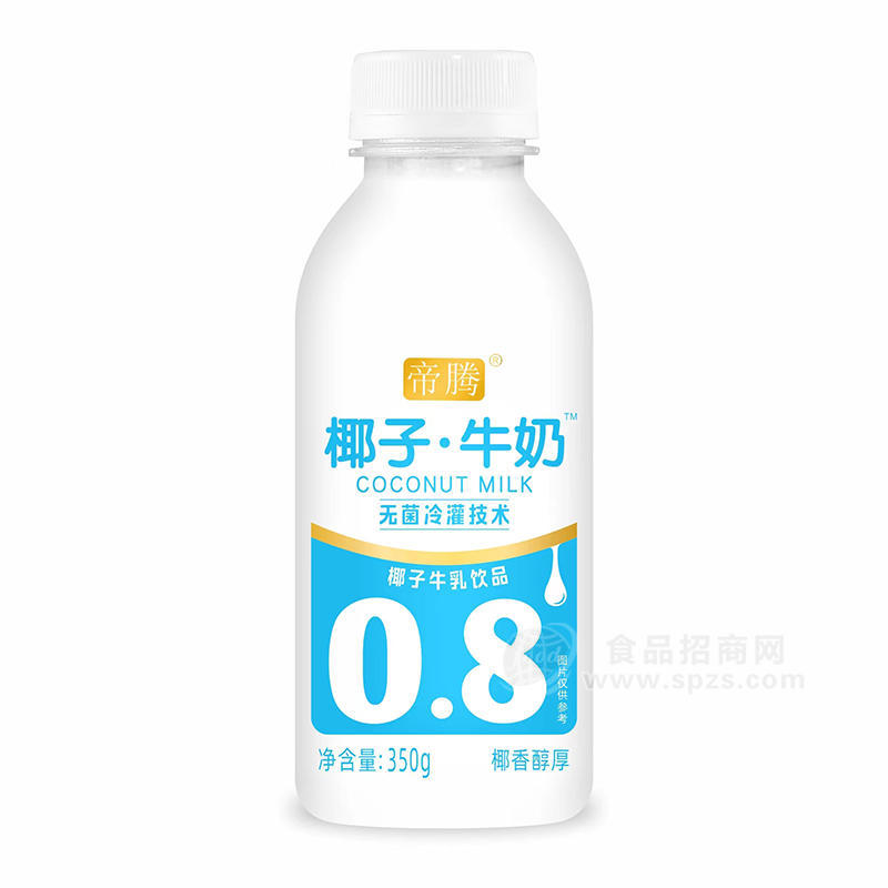 帝腾椰子牛奶椰子牛乳饮品瓶装招商350g