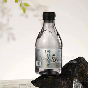 百樂洋無糖原味蘇打天然水飲品瓶裝招商360ml