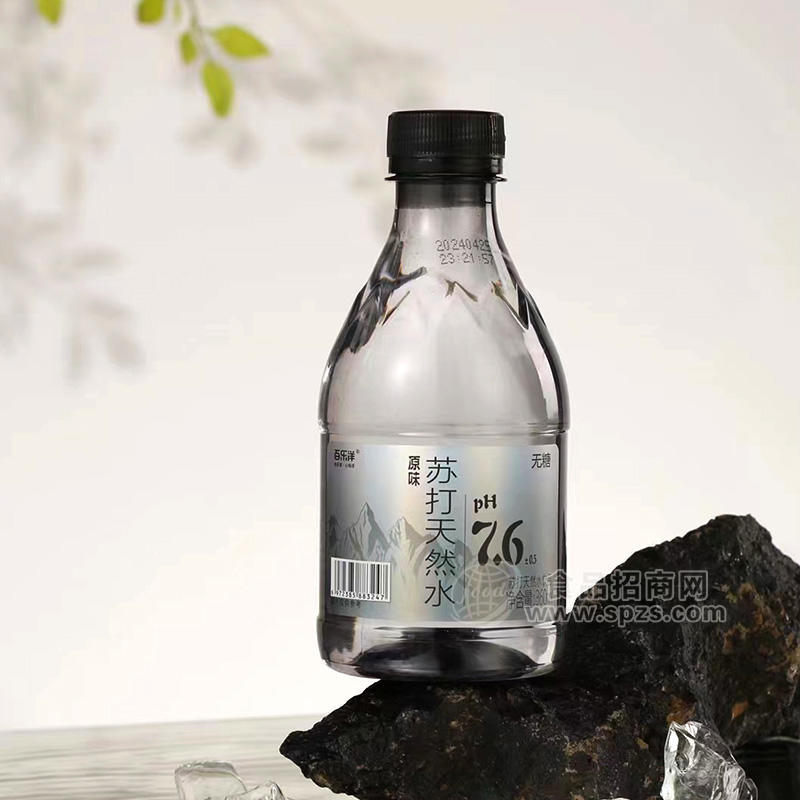 百乐洋无糖原味苏打天然水饮品瓶装招商360ml 