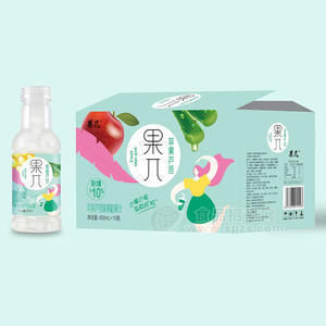 果幾蘋果蘆薈味果粒果汁飲料450mlx15瓶