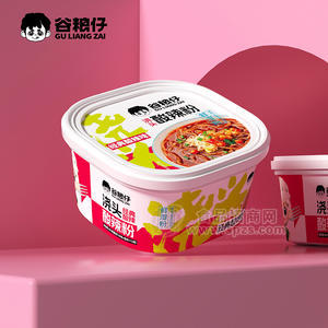 谷粮仔浇头酸辣粉经典酸辣味桶装招商263g