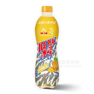 冰峰菠萝味汽水中式饮品瓶装招商550ml