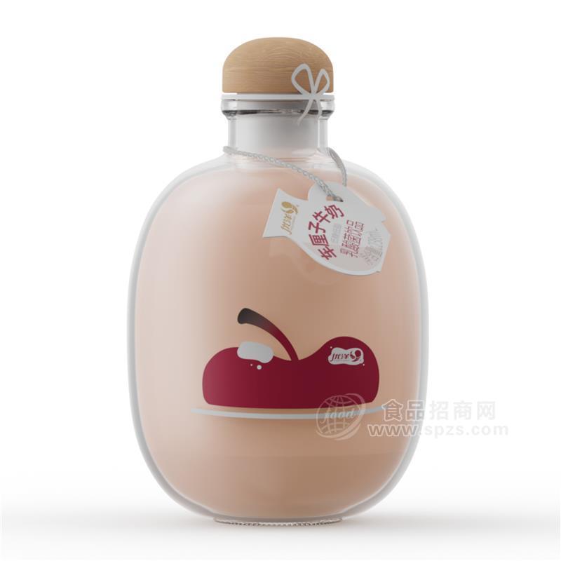 优洋车厘子牛奶乳酸菌饮品238ml低糖低脂小圆瓶