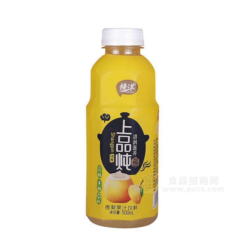 榜洋上品燉雪梨果汁飲料瓶裝招商500ml