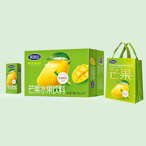 完达山芒果水果饮料果汁饮料250mlx20盒