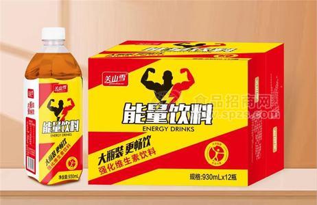 關(guān)山雪能量飲料強(qiáng)化維生素飲料930ml*12瓶