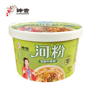 神宮泡椒牛肉味河粉方便食品105g