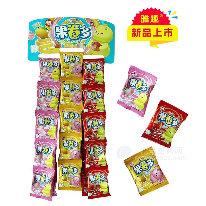 雅趣果卷多休闲食品招商