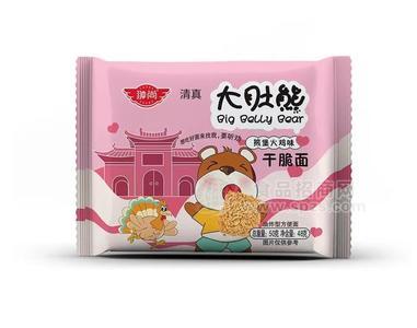 翀尚清真熊堡火鸡味干脆面油炸型方便面50g