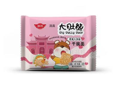 翀尚清真熊堡火雞味干脆面油炸型方便面50g