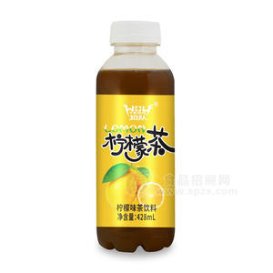 狼队柠檬味茶饮料428ml