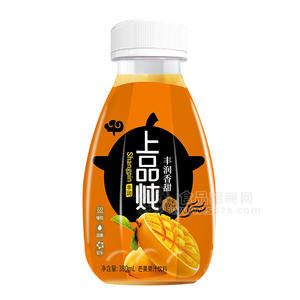 榜洋上品燉芒果果汁飲料瓶裝招商380ml