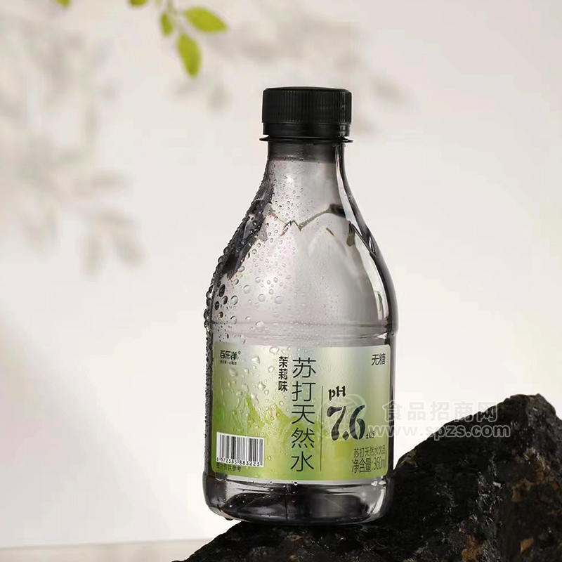 百乐洋无糖茉莉味苏打天然水饮品瓶装招商360ml 