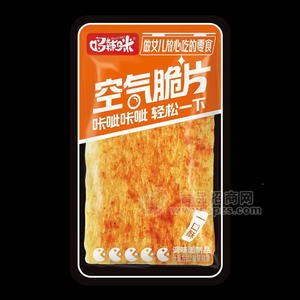 哆辣咪空氣脆片調(diào)味面制品休閑食品散裝稱重招商