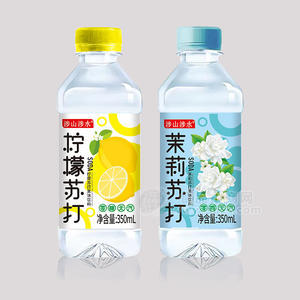 涉山涉水檸檬蘇打茉莉蘇打果味飲料350ml