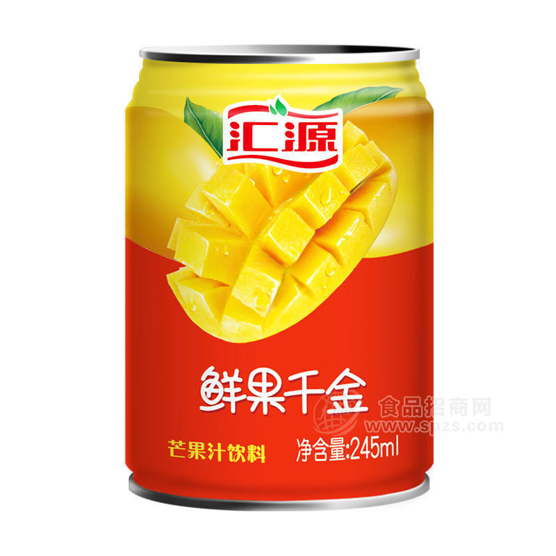 匯源鮮果千金芒果汁飲料245ml