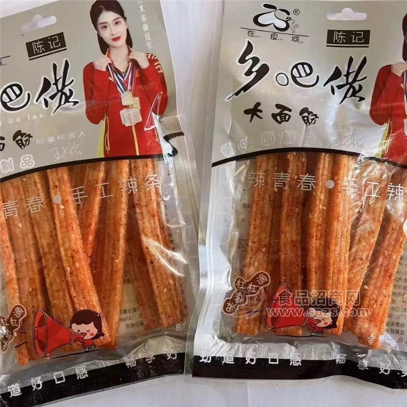 在食域 陈记乡吧佬辣条-大面筋80g