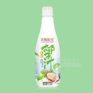 蘇梅陽光生榨椰子汁植物蛋白飲料招商1.25L