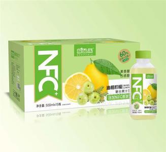 檬品樂NFC油柑檸檬復(fù)合果汁飲料500ml