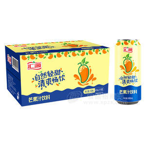 汇源乐享系列芒果汁饮料490ml