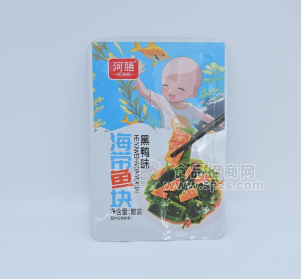 河膳嘿鴨味海帶魚塊袋裝散裝稱重休閑食品