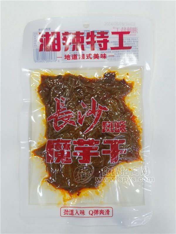 商超便利连锁爆品 湘辣特工长沙风味魔芋干100克网红爆款零食