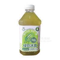 太行林海綠豆冰爽草本植物飲品綠豆飲料植物飲料夏季飲品1L