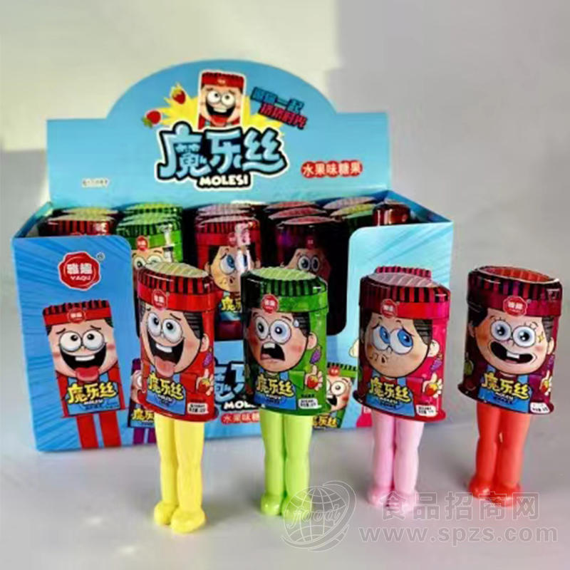 雅趣魔乐丝水果味糖果休闲食品招商