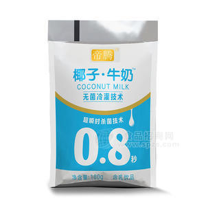 帝騰椰子牛奶含乳飲品乳飲料180g