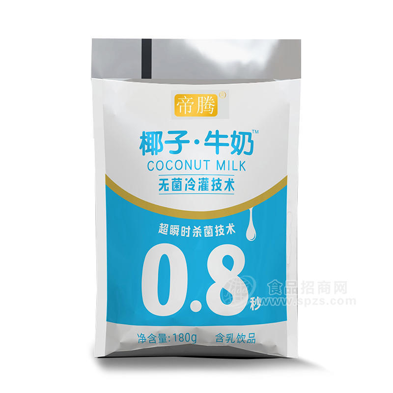 帝腾椰子牛奶含乳饮品乳饮料180g