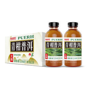 海心益禾堂青柑普洱無糖復(fù)合茶風(fēng)味飲料箱裝700ml×15瓶