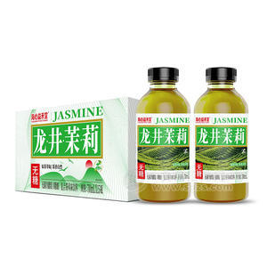 海心益禾堂龍井茉莉無糖復合茶風味飲料招商700ml×15瓶