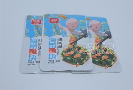 河膳嘿鴨味海帶魚塊散裝稱重休閑食品