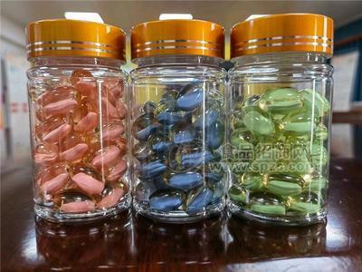 囊中囊夹心型凝胶糖果型胶囊300～1300mg