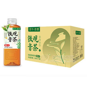 茶千茶喜鐵觀音原味茶飲料500mlx15瓶