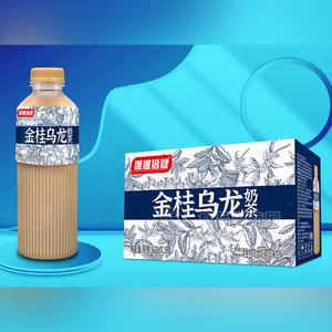 唯唯倍健金桂乌龙奶茶风味饮料620mlx15瓶