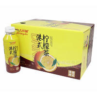 吉祥樹(shù)港式檸檬茶飲料箱裝招商480g×15瓶