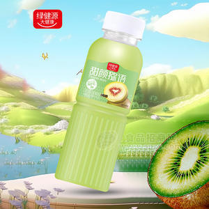 绿健源大健康猕猴桃果汁饮品果汁饮料480g