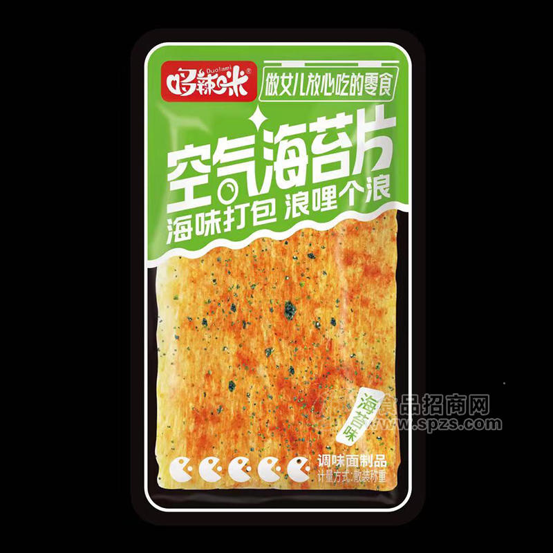 哆辣咪空气海苔片调味面制品散装称重招商