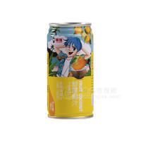 椰娃鲜果椰汁香橙味180ml