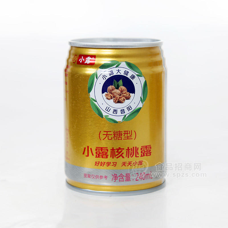 小露核桃露無糖型240ml